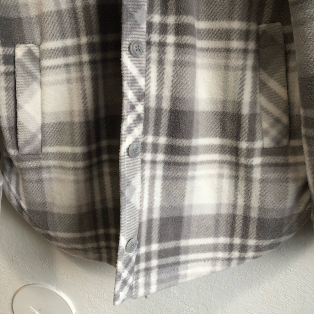 Thread & Supply flannel Shacket jacket oversized … - image 3